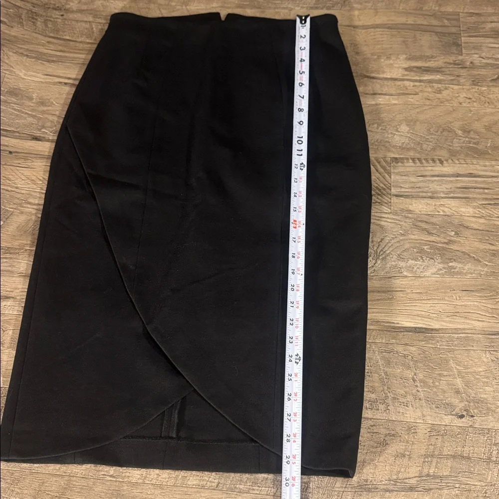 NWT Project Gravitas - Elegant Black Pencil Skirt - Size 12